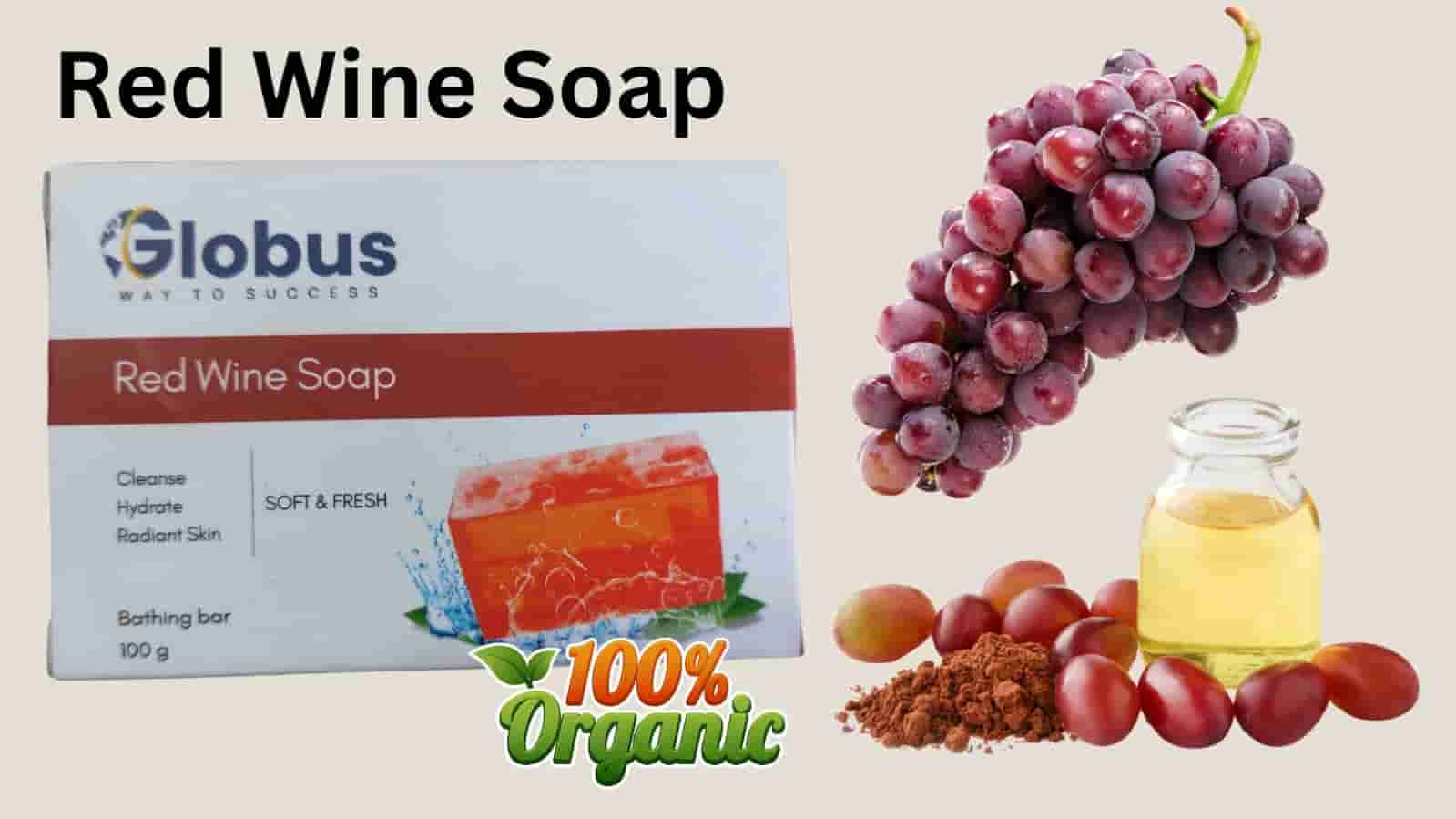 Premium Red wine Soap