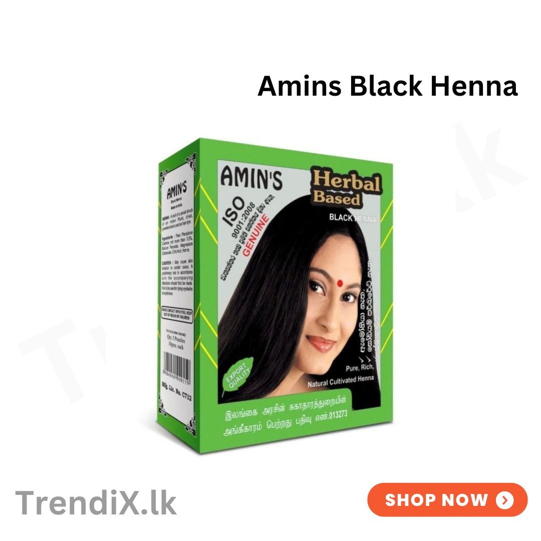 Amins Black Henna 5Pcs